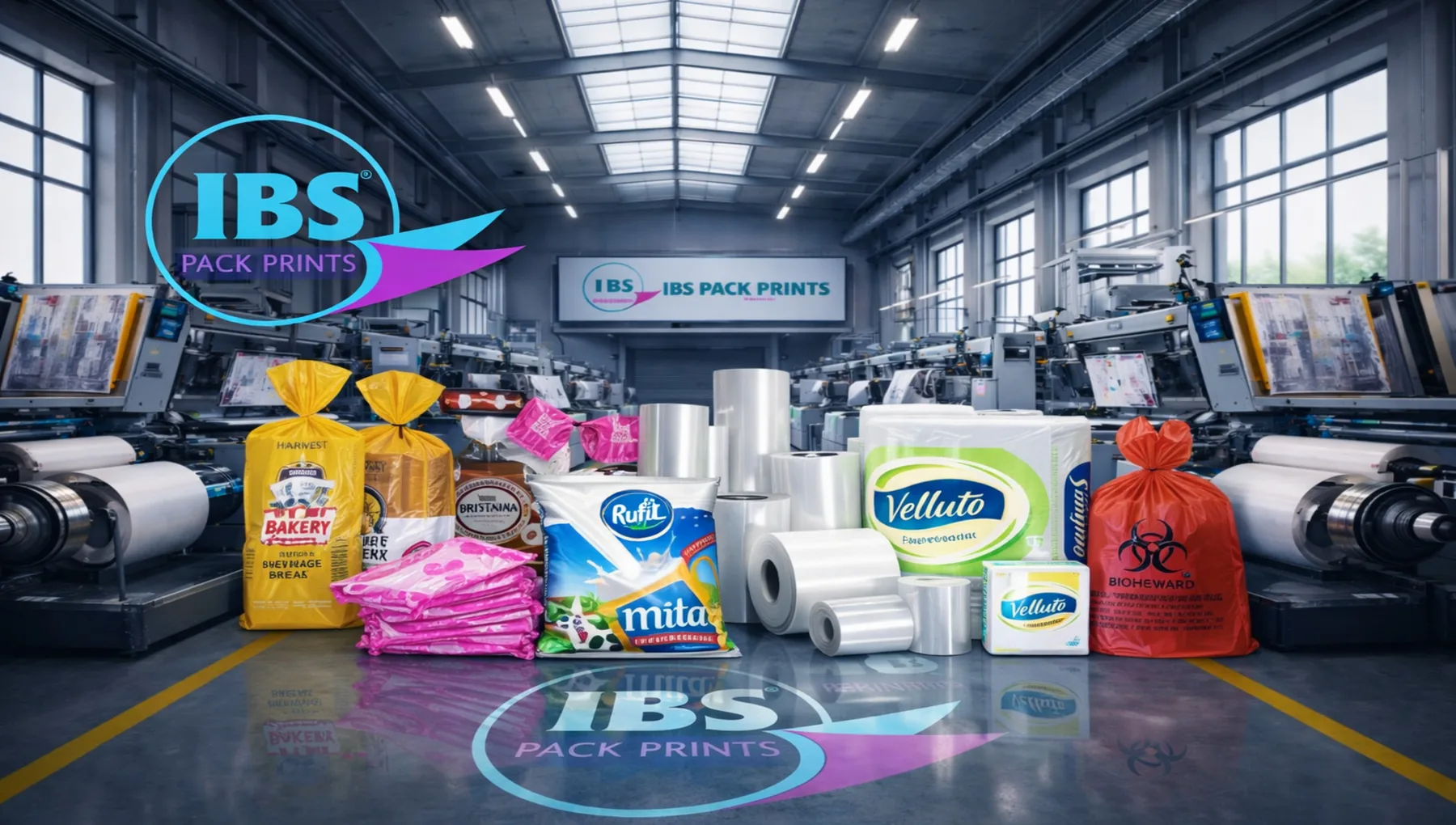 IBS packaging manufacturing floor
